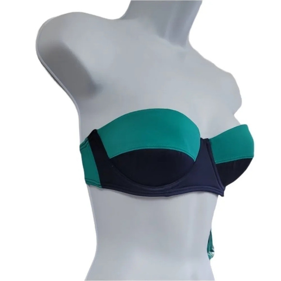 ECHO NEW YORK Colorblock Underwire Top - Picture 5 of 7